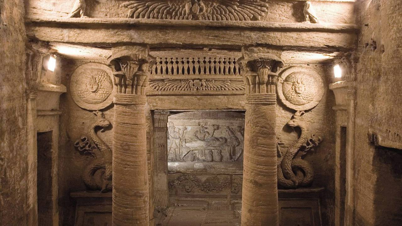 Catacombs Koum El Shoukkafa